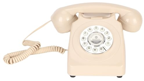 Telefono Fisso retrò, Libro degli Ospiti Audio per Matrimoni, Registra Messaggi Audio Personalizzati con Libro degli Ospiti, Memoria da 8GB, Preserva le Tue Occasioni Speciali