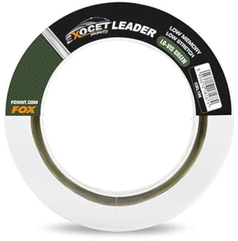 Fox Exocet Pro Low vis Green Leader - 100m Vorfachschnur