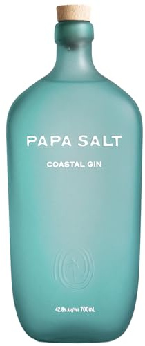 Papa Salt Coastal Gin, Australian Citrus-Led, Mix with Soda, 70cl, 42.8% | Made in Byron Bay with native botanicals. Bright, savoury profile, perfect with soda, spritzes and long summer serves