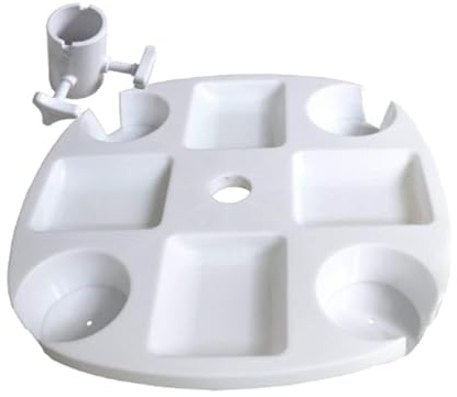 vreplrse Portabicchieri per barche resistente, portabicchieri per bevande, adatto per ombrellone da spiaggia, patio, giardino, goditi il, vassoio per tavolo da ombrellone, patio, giardino