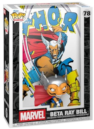 Funko Pop! Comic Cover: Marvel - The Mighty Thor - Beta Ray Bill - Figura de Vinilo Coleccionable - Idea de Regalo - Mercancía Oficial - Juguetes para niños y Adultos