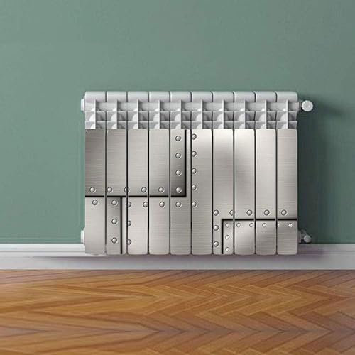 Termosifone METAL PANELS Rivestimento Adesivo Laminato Stickers Termosifone Wrapping Interior Design