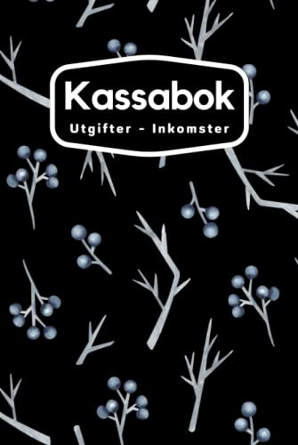 Kassabok: Svenska Kassabok för Inkomster - Utgifter | (+3200 transaktioner) 110 Sidor - 15.24 x 22.86 cm