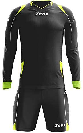 Kit Portiere Paros per Zeus Sport Calcio Calcetto Relax Allenamento Fitness Palestra Football Tracksuit Training Free Time Tempo Libero Goalkeeper Imbottitura