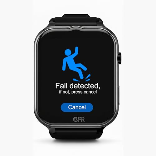 CPR Guardian IV Pro - Advanced SOS Personal Alarm Watch with Fall Detection, 4G GPS Tracking, Two-Way Calling & Health Monitoring (Requires Subscription)