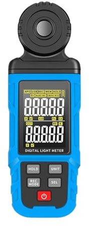 Medidor de Luz, Medidor de iluminancia espectral SK-8301A/8302A, fotómetro de 0~300.000lux, luxómetro de alta precisión, medidor de luz Digital CCT Lux/FC(SK-8302A)