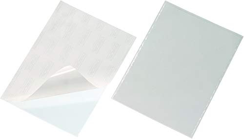 Durable Selbstklebetasche POCKETFIX® - 210x297 mm, oben offen, transparent, 3 Stück; Packungsinhalt: 3 Stück