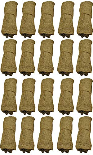 Selections Compostable Leaf Sacks Bags Biodegradable Composter Jute (100 x 80cm) - Pack of 20