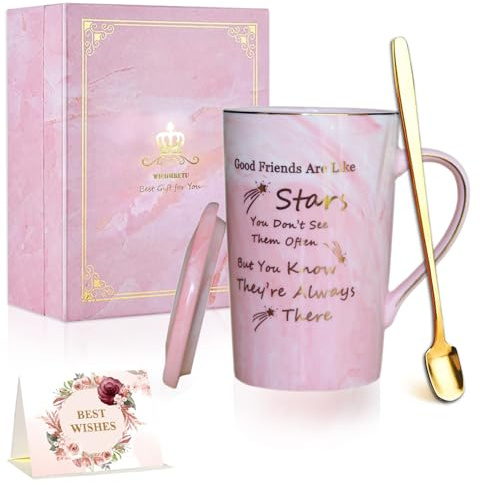 Freund Geschenke für Frau Tasse - Beste Freundschafts Geschenk für Damen Kollegen Freundin Kaffeetasse Mug mit Exquisit Box