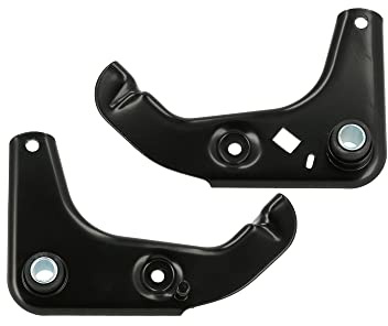 Set: Motorlager links + rechts, mit Polyamid-Buchse - für Simson S50, S51,