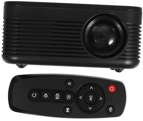 OSALADI Tragbarer Led-projektor Mit Mediaplayer-Funktion Videoplayer Für Heimkino Kompatibel Mit Tv-Boxen Laptops Und Digitalkameras Unterstützt USB-Sticks Und Speicherkarte
