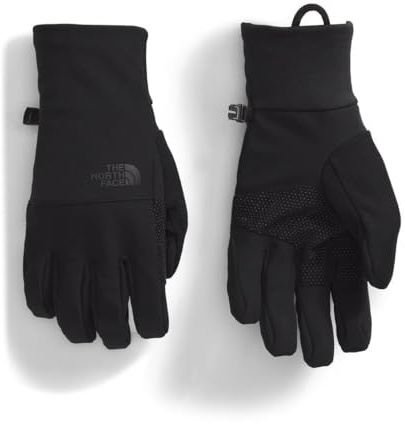 The North Face Men's Apex Etip Glove Touchscreen Compatible, Water Repellent Finish, Fleece & Tricot Lining, TNF Black, X-Large