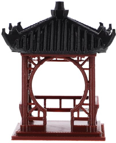 Garneck Miniatur Pavillon Ornament Für Garten Und Aquarium Leichtes Und Vielseitiges Dekor Für Mikrolandschaften Realistische Details Und Farben Ideal Für Innen- Und Außenbereich