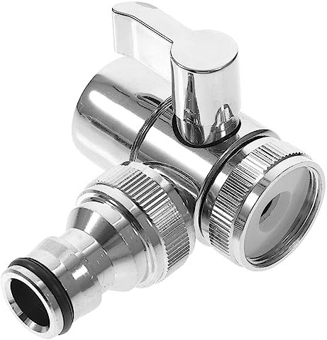 LIFKICH Faucet Adapter Diverter Sink Faucet to Hose Adapter Washing Machine Water Inlet Pipe Hose Tap Splitter