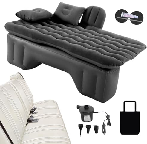 Genérico Colchón de Aire de automóvil, colchón de automóvil Inflable | Cama portátil para Acampar colchón de Aire de - Cama para Dormir para automóviles multifuncionales, Cama de de reutiliza