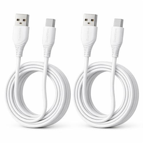 Cavo USB-A a USB-C 100 cm, [2 Pezzi] Ricarica 3A Velocità 480Mbps e Trasferimento Dati per iphone 17 16 15 PRO MAX PLUS Samsung GALAXY S25 S24 A16 A35 A12 A13
