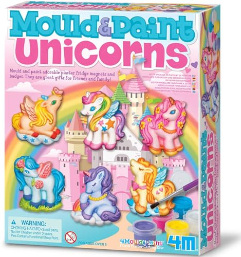 4M Mould&Paint Unicornios