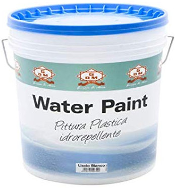 GDM WATER PAINT LISCIO PITTURA PLASTICA IDROREPELLENTE