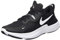 Nike NIKE REACT MILER, Men's Running shoe, Black/White-Dark Grey-Anthracite, 9 UK (44 EU)