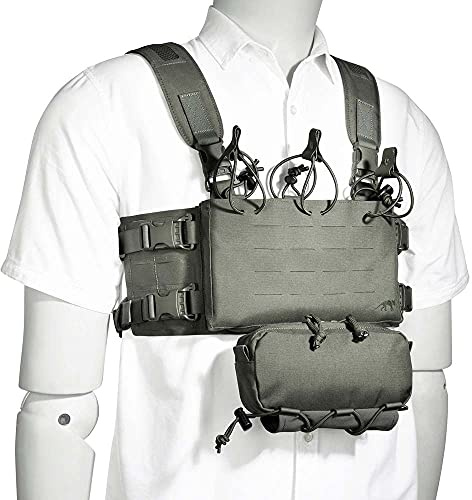 Tasmanian Tiger TT Small Combi Rig modulares Gurtzeug mit Abnehmbarer Zusatz-Tasche und Magazin-Modul