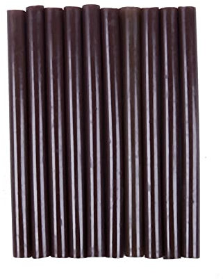 HNGM Klebesticks 10 stücke 100mm x 7mm klebstoff heiße schmelzkleber Sticks für heiße schmelzkleber schüssel braun
