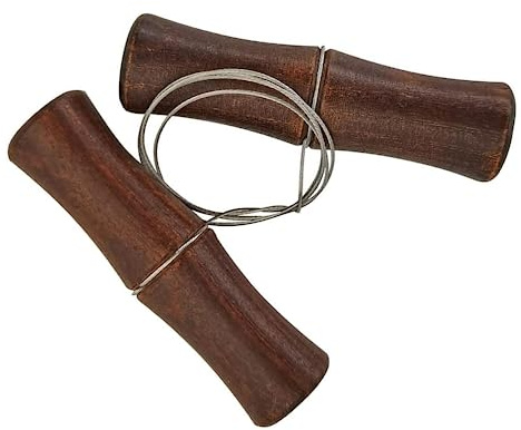 Wooden Clay Wire Cutter Clay Cutting Wire Wooden Handle Clay Wire Cutter Slicer Twisted Wire Cutter Slicer Clay Carving for Ceramic Plasticine Dough Mud Tools
