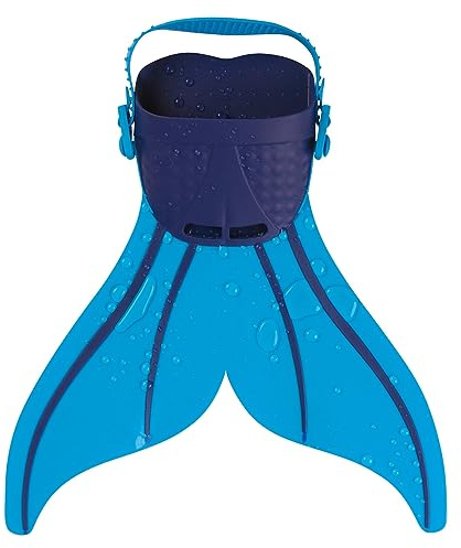 DNFUN Mermaid Monofin Swim Fin for Swimming Training Girl ,Boys ,Kids ,Children (Mermaid Monofin Pink, Kid Size)