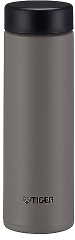 Bouteille isotherme Tiger MMP-W 300 mL Tiny Easy-to-Carry, ultra légère, petites capacités, facile à laver, sans BPA, conservation froid 24h et chaud 12h, conçue au Japon, couleur beige cacao