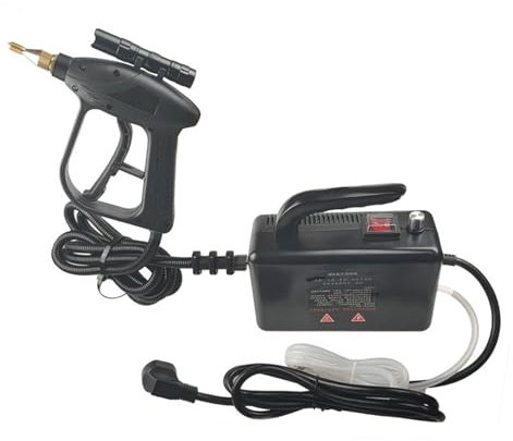 Limpiador a vapor portátil, limpiador a vapor de alta presión de 2600 W, limpiador a vapor multifuncional, limpiador a vapor de alta presión de mano for limpiar muebles, tapicería y automóviles