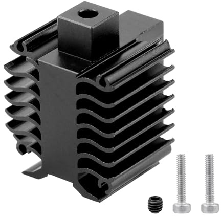 Ender 3 V3 HeatSink 3D Printer Accessories,Fast Cooling Block for Ender Series Extruder Hotend HeatSink,Aluminum Heat Sink Replacement for Ender 3 V3 Print Head Heating Block Kit
