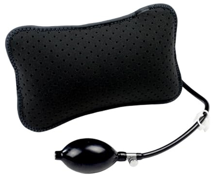 OhMill Coussin de soutien lombaire gonflable pour le dos - Coussin de soutien lombaire - Coussin de siège de voiture pour douleurs dorsales