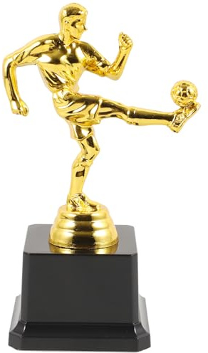 HONITANO Coppa Calcio per Torneo Decorazioni Scuola, in Plastico Delicato e Stile Chic, per Celebrazioni Sportive e Premiazioni di Gruppo