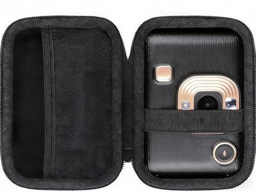 co2CREA Hard Travel Case for Fujifilm Instax Mini Liplay+ Instant Camera | Shockproof EVA Shell with lightweight Hand Strap for Outdoor Travel, Case Only