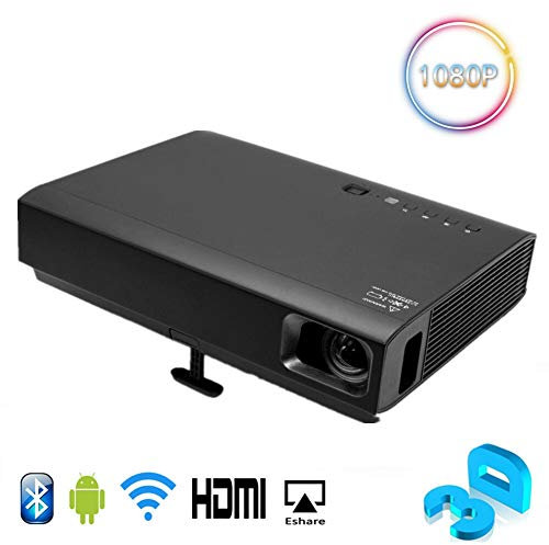 Proyector 3D LED Mini Android Full HD 1080P 3D Video Smart Home Cinema Theater DLP Android Proyector portátil Proyectores