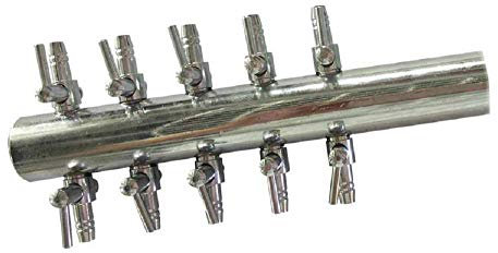 Blagdon 10 Way Metal Outlet for the Pond Oxygenator 1800 and 2400 Models, Silver