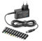 KFD Universal 26V 1A Netzteil Ladegerät Ladekabel für Akitas V8 22,2V Akku-Staubsauger Levoit LVAC-120, IAB 1801 XT212A Hoover 100, Ersatzteile Adapter MAXXMEE PC-P012E, Bluetooth-Lautsprecher, Router