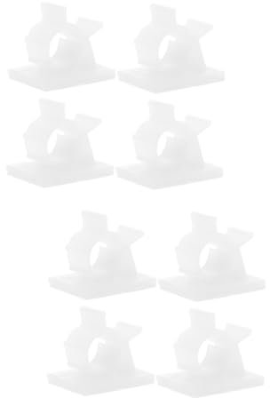 UPKOCH 2 Sätze Kabelhalter Kabelclips Selbstklebende Drahtclips Für Schreibtischkabel-organizer 100 Stück * 2