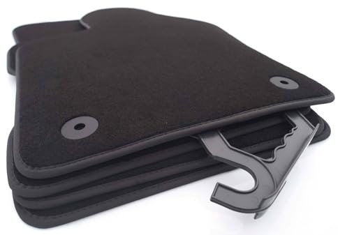 Fußmatten für Jeep Renegade II & e-Hybrid ab 2018 Velours Matten in Original Qualität Autoteppich 4-teilig