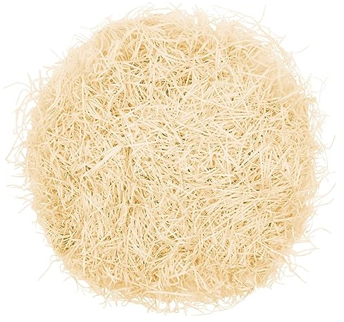 200g Raffia Füllmaterial Geschenk Hamper Shred Geschreddertes Papier Geschenk Füllung für Party Hamper Füllung und Geschenkverpackung für Geschenkbox Dekorations (Champagner)