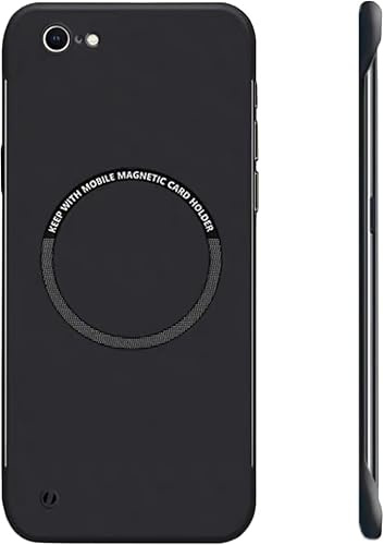 FAOMSEBS Schutzhülle für iPhone SE 3/2 (2022/2020), iPhone 8/7 Hülle MagSafe (Bare Metal Feel) [stark magnetisch] randlose schlanke Hülle für iPhone SE 2020/2022 Hülle iPhone 8/7 MagSafe Cover 4,7