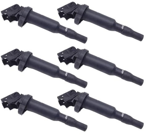 Zündspulen 0221504470 12137594596 Kompatibel for BMW X3 X5 X6 Z3 Z4 E46 E60 E85 E90 und Mini Cooper N16B16A N16B16