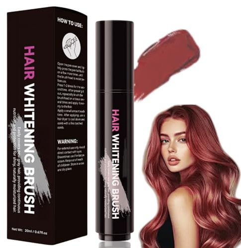 Root Touch-Up Stick,Hair Root Touch Up Pen & Brush,Gray Root Cover-up Stick for Women & Men,Hair Root Colour Touch,Temporary Hair Dye Brush for Instant Coverage,Semi-Permanent Hair Dye Temporary Brush