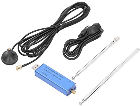 Kit de récepteur Radio défini par Logiciel Dab FM Récepteur SDR avec antenne et Prise 25-1760MHz
