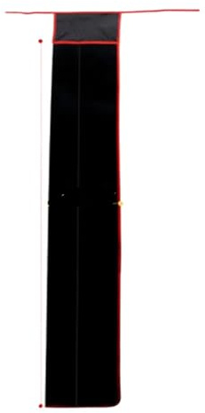 ZNJAMN Angelrutentasche Angelrutenhülle, Sockentasche, Aufbewahrungstasche, Angelrutentasche FüR Angelruten Angel(Color2,140cm)