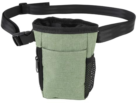 Aramox Pochette de Friandises D'entraînement pour Chien en Tissu Oxford, Durable et Facile à Nettoyer pour Les Aventures en Plein Air, Sac de Collation pour Chien