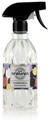MARMARA Rumsspray POWDER DREAM 500 ml – fräsch blommig luftfräschare – rumsdoft spray – doftspray – textilspray – luktborttagare – textilfräschare – utan drivgas, Room Cologne
