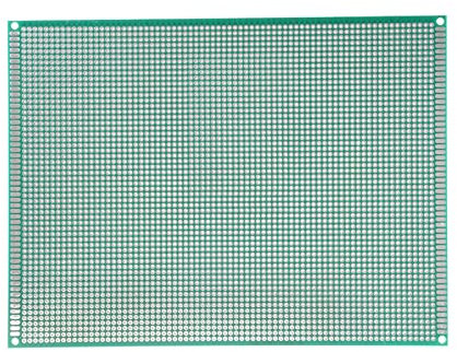 YOKIVE Singolo Lato Universale Stampato Circuito Scheda, FR-4 PCB Stagnato Scheda, Buono per Bricolage Saldatura Elettronica Progetti (Verde, 150x200mm)