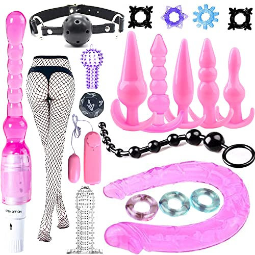 YUZIRAN Analplug Dildo Massagegeräte BDSM Sexspielzeug Bondage Kit 21St Farbe