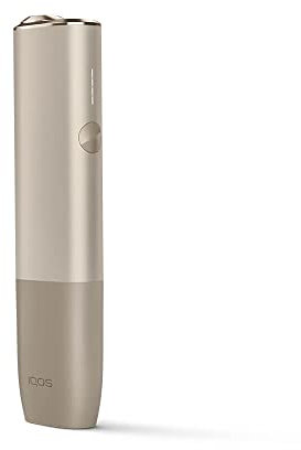 IQOS ILUMA ONE Kit, Pebble Beige - Heat Not Burn Device Alternative to Smoking Heated Tobacco. Device Only -No Heated Tobacco Sticks and No Nicotine included