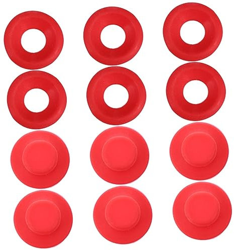 PRETYZOOM 12pcs Swing Bottle Seal Gaskets Leak-Proof Washer Replacement Caps for Beer and Soda Bottles Sealing Tool Suitable for Home Brewing and Beverage Preservation